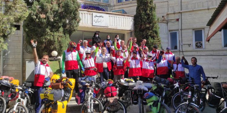 حرکت تور دوچرخه سواری صلح از کردستان به مقصد تهران