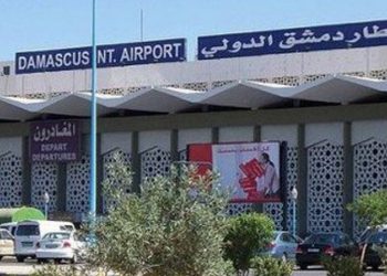 پروازهای فرودگاه دمشق متوقف شد