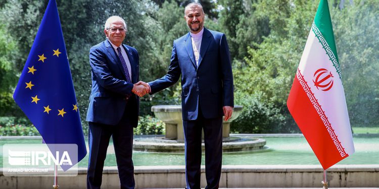 جوزف بورل با امیر عبداللهیان دیدار کرد