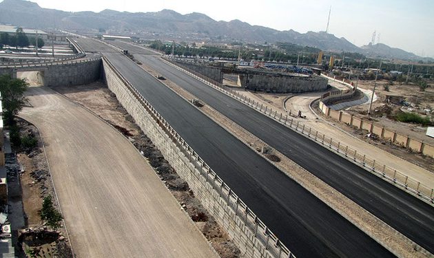 بهسازی محور سنندج – مریوان در 2 نقطه تقاطع غیر همسطح