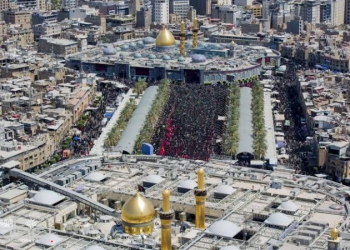 حرم امام حسین علیه‌السلام آماده مراسم عاشوراء شد