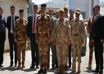 هیات مرزبانی ایران از اقلیم کردستان عراق دیدن کرد