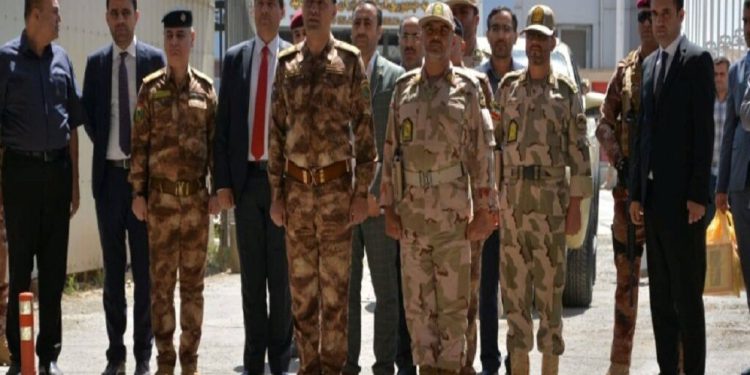 هیات مرزبانی ایران از اقلیم کردستان عراق دیدن کرد