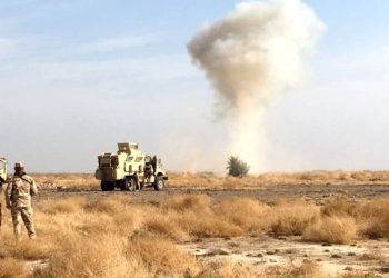 کاروان لجستیک ائتلاف آمریکایی در صلاح الدین عراق هدف قرار گرفت