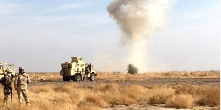 کاروان لجستیک ائتلاف آمریکایی در صلاح الدین عراق هدف قرار گرفت