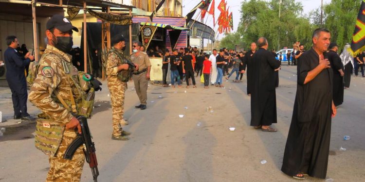 خنثی شدن حمله تروریست انتحاری به مواکب حسینی (ع) در دیالی عراق