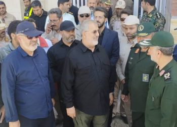 بازدید فرمانده نیروی زمینی سپاه از مرز باشماق/سردار پاکپور: تمام امکانات سپاه برای خدمت به زائران بسیج شده است