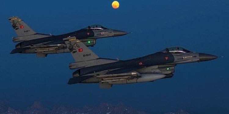 حملات هوایی ترکیه به شمال عراق