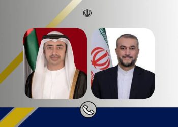 در گفت‌وگوی وزیر خارجه امارات متحده عربی امیرعبداللهیان: به‌سرعت درحال بررسی متن و آماده‌سازی پاسخ به طرف‌های مذاکرات هستیم