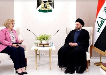 حکیم در دیدار معاون وزیر خارجه آمریکا: عراق نقش مهمی در نزدیک کردن دیدگاهها دارد