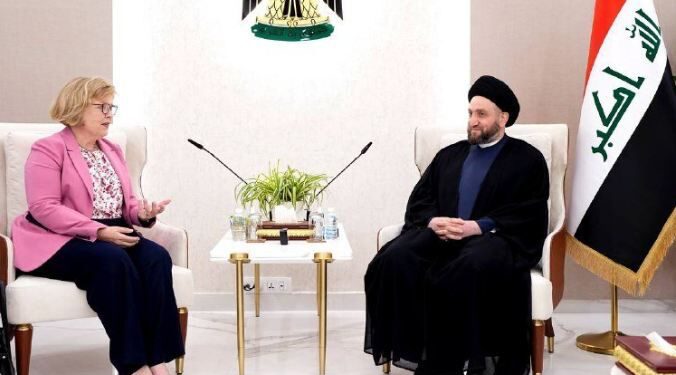 حکیم در دیدار معاون وزیر خارجه آمریکا: عراق نقش مهمی در نزدیک کردن دیدگاهها دارد