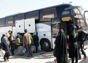 اتوبوس‌های ایرانی وارد عراق شدند