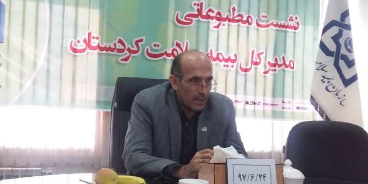 در استان کردستان یک‌میلیون و 150 نفر تحت پوشش بیمه سلامت هستند