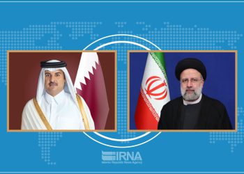 تقویت روابط دوجانبه محور رایزنی رئیس جمهوری ایران و امیر قطر