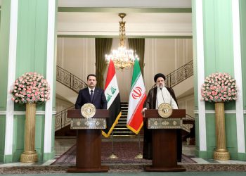 در نشست خبری مشترک با نخست وزیر عراق آیت‌الله رئیسی:مبارزه با گروه‌های تروریستی مورد توافق ایران و عراق است