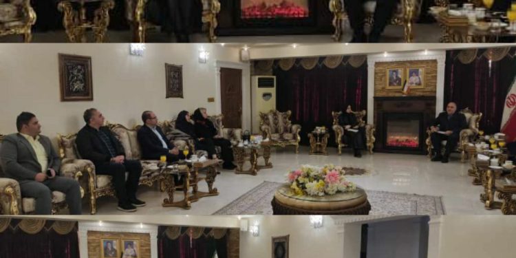 سفر هیات تجاری اتاق بازرگانی قم بە اقلیم کردستان و دیدار با سرپرست سرکنسولگری ایران در سلیمانیه