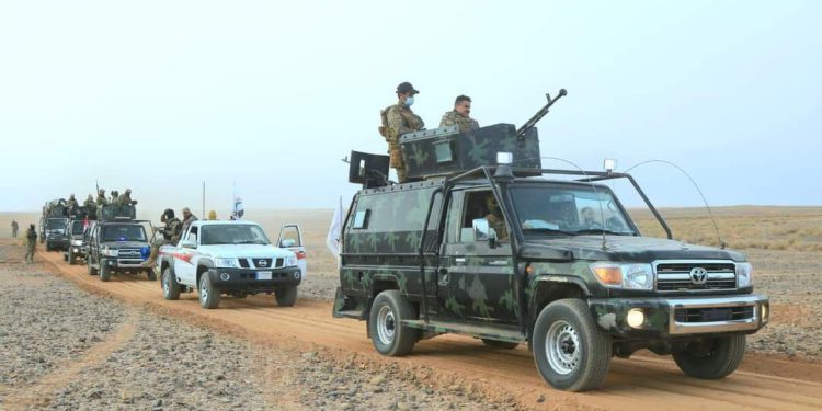 شهادت دو نیروی حشد الشعبی و هلاکت دو انتحاری در «جرف الصخر» عراق