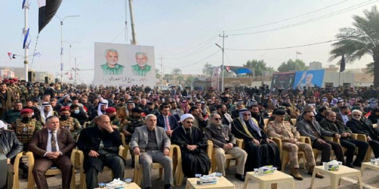 مردم صلاح الدین عراق یاد و خاطره شهید سلیمانی را گرامی داشتند