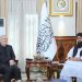دیدار کاظمی قمی با سرپرست وزارت‌خارجه طالبان