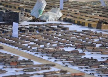 کشف مخازن استراتژیک سلاح داعش توسط حشدالشعبی عراق