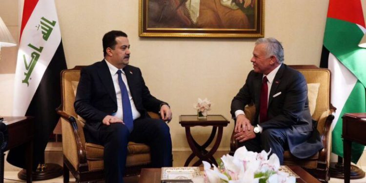 تماس تلفنی پادشاه اردن با نخستوزیر عراق