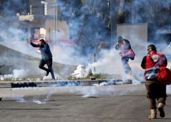 دهها فلسطینی در درگیری‌های امروز نابلس زخمی شدند