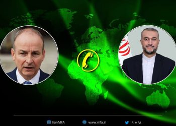 دعوت امیرعبداللهیان از وزیر خارجه ایرلند برای سفر به تهران