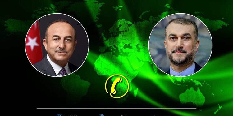 در گفت‌وگوی تلفنی با چاووش اوغلو؛ تاکید امیرعبداللهیان بر آمادگی هلال‌احمر ایران برای کمک به زلزله‌زدگان ترکیه