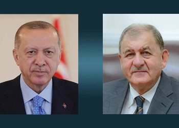 گفت وگوی تلفنی رئیس جمهوری عراق با اردوغان