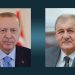 گفت وگوی تلفنی رئیس جمهوری عراق با اردوغان