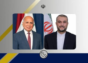 گفت‌وگوی تلفنی وزرای خارجه ایران و عراق