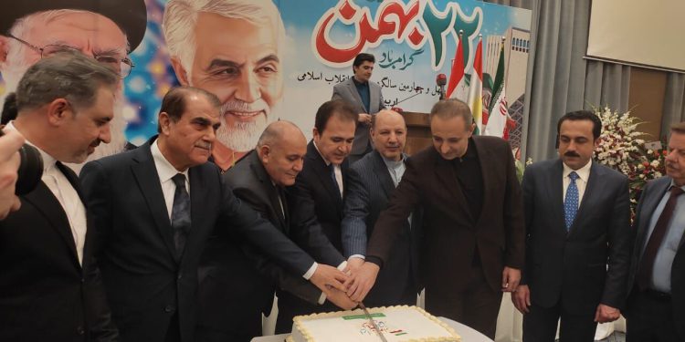 جشن پیروزی انقلاب اسلامی ایران در اربیل عراق برگزار شد