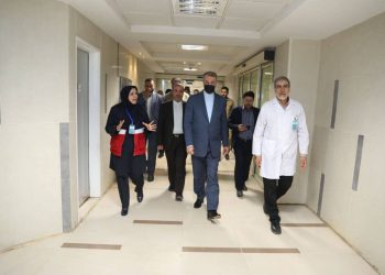 امیرعبداللهیان از بیمارستان امام علی (ع) در نجف بازدید کرد
