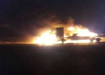 حمله یک گروه مسلح، کاروان آمریکا را در جنوب عراق متوقف کرد