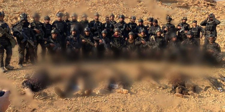 ارتش عراق ۱۷ عضو از جمله یک سرکرده داعش را در الانبار به هلاکت رساند