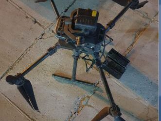 سقوط یک پهپاد در مرکز بغداد