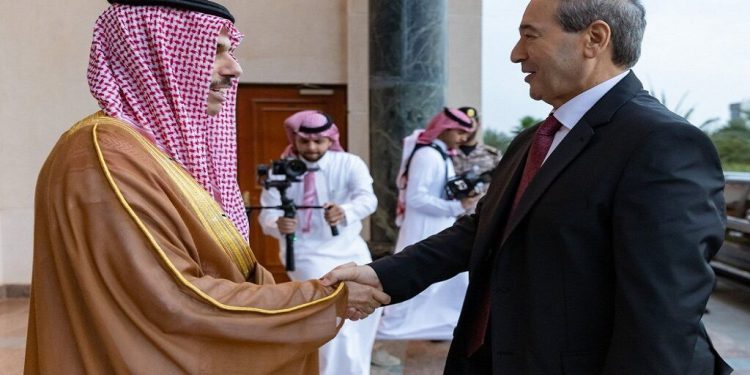 استقبال عربستان از ازسرگیری روابط دیپلماتیک با سوریه و بازگشت دمشق به اتحادیه عرب