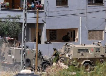 درگیری شدید مبارزان فلسطینی با نظامیان صهیونیست در اردوگاه نور شمس