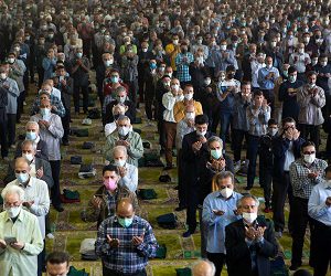 اقامه نماز عید سعید قربان در دانشگاه تهران