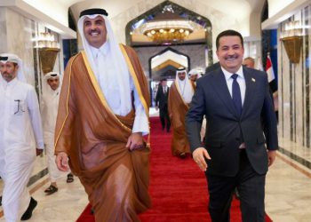 السودانی در دیدارِ امیر قطر: عراق آماده همکاری با کشورهای برادر برای تحقق صلح، توسعه و شکوفایی است