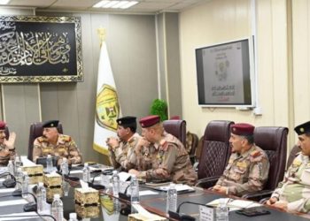 نشست فرماندهان ستاد عملیات مشترک عراق برای ارزیابی امنیت مرزها