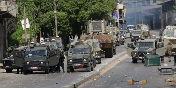 مجروح شدن شدن 18 فلسطینی و 5 سرباز اسرائیلی در یورش به اردوگاه جنین