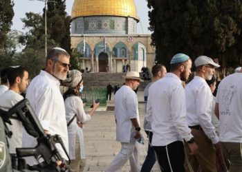 یورش ده‌ها شهرک نشین صهیونیست به مسجد الاقصی