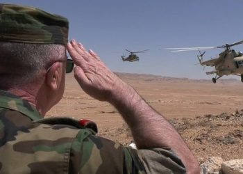 برگزاری رزمایش تاکتیکی و عملیاتی در منطقه بادیه سوریه