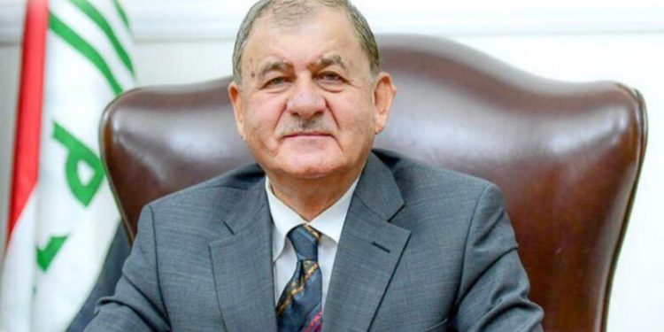 رئیس جمهور عراق بر یافتن راه حل بحران آب با کمک کشورهای همسایه تاکید کرد