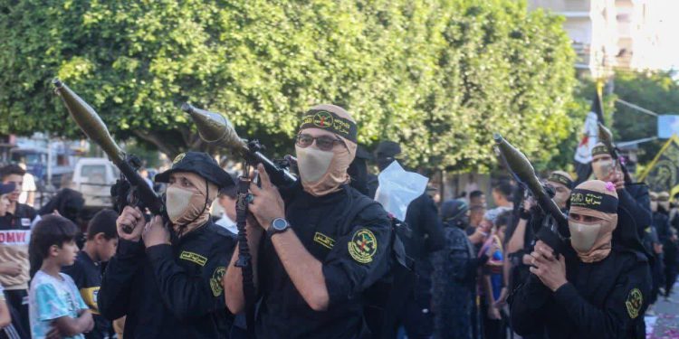 رژه نیروهای سرایا القدس در غزه / جهاد ما علیه اشغالگران ادامه خواهد داشت