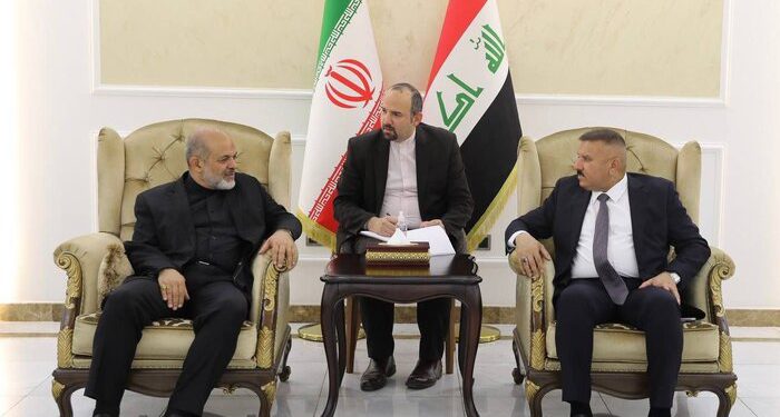 وزیر کشور جمهوری اسلامی ایران وارد بغداد شد