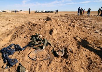 کشف چهار گور دسته‌جمعی در استان الانبار عراق