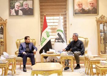 دیدار مشاور امنیت ملی عراق با رئیس ستاد سازمان الحشدالشعبی/ تاکید بر حفظ دستاوردهای امنیتی