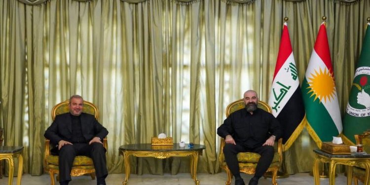 سفیر ایران در عراق با بافل طالبانی دیدار کرد